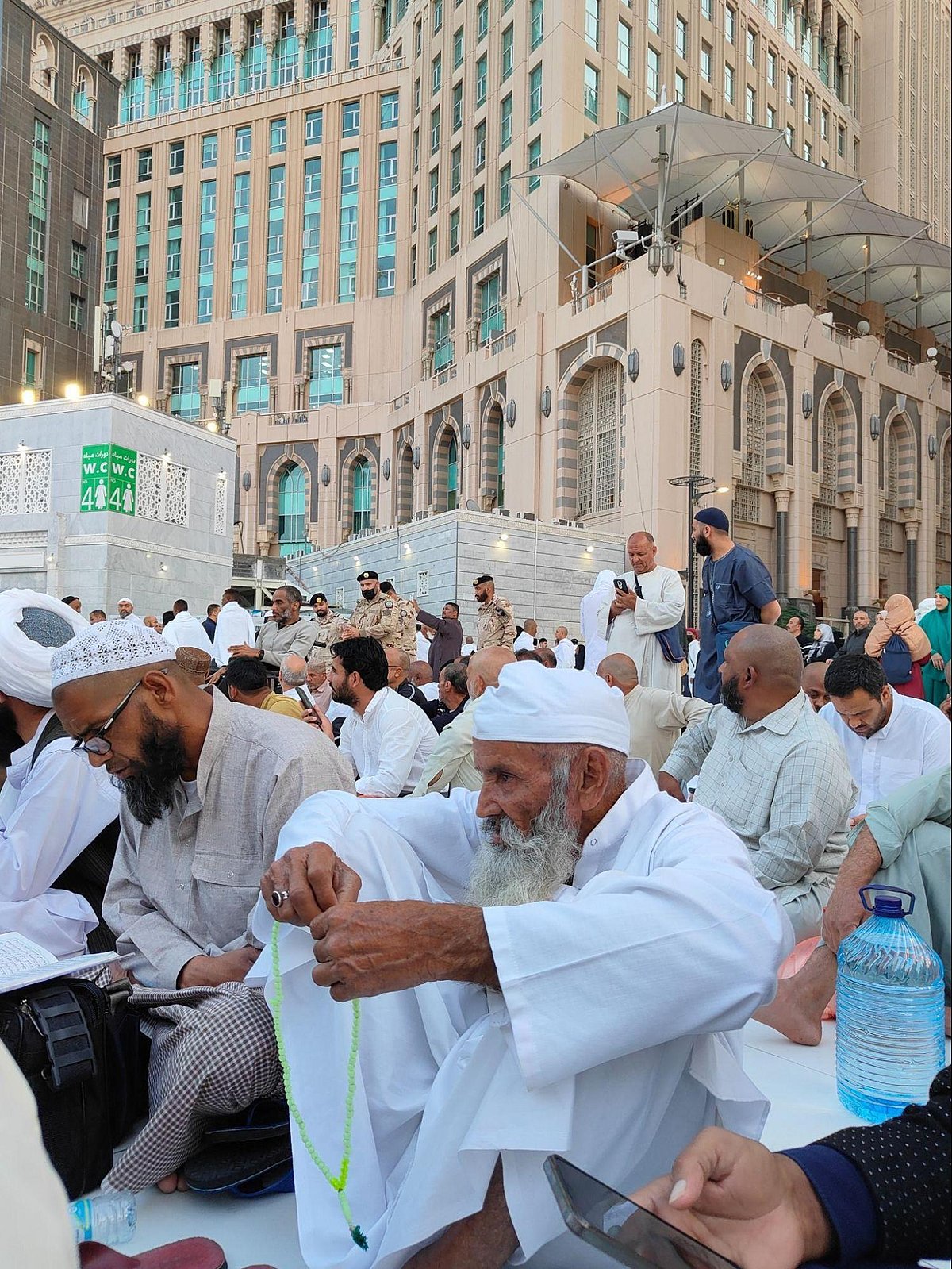 Praying at Masjid al-Haram