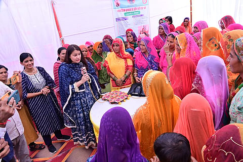 Tina Dabi, the district collector of Barmer, launched the Maru Udan program to help women in Barmer gain new skills and confidence |