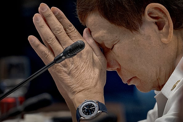 | Photo: Getty Images : Former Philippine President Rodrigo Duterte has been arrested at Manila's international airport on an International Criminal Court warrant