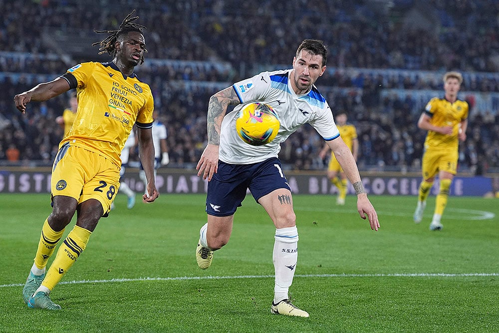 2024-25 Italian Serie A Soccer Lazio vs Udinese: Alessio Romagnoli