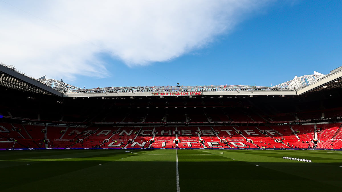 | Photo: File : File photo of Manchester United's stadium Old Trafford.