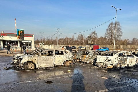 Ukrainian drone attacks on Moscow region