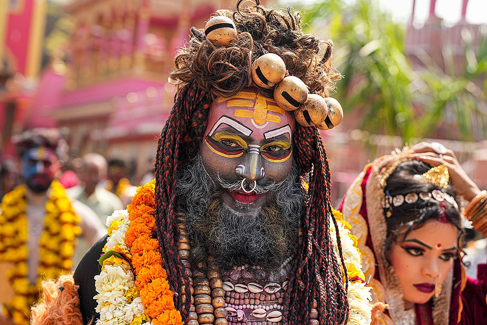 Masan Holi celebrations