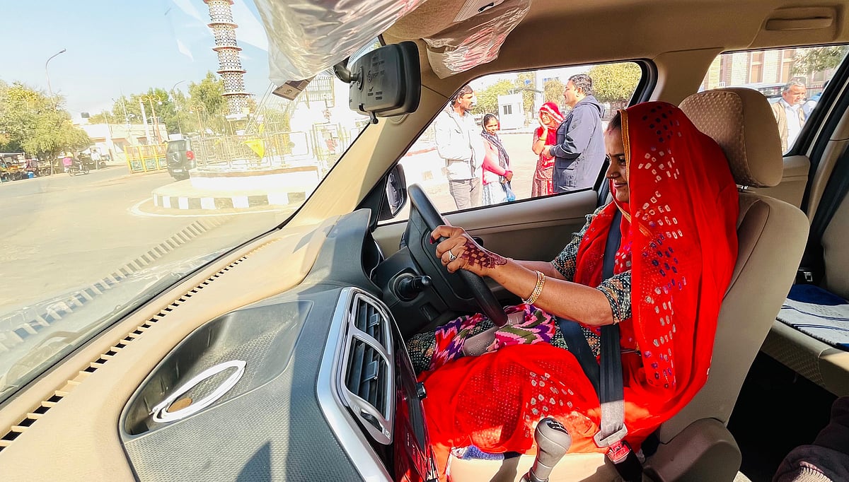 Women In Thar Shed Their Ghoonghats And Take The Driver’s Seat | - Outlook