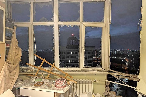 Ukrainian drone attacks on Moscow region