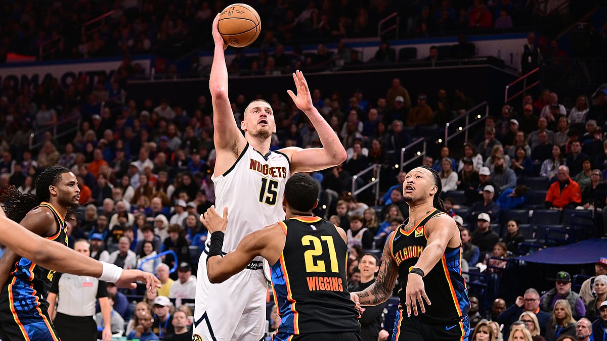 Nikola Jokic sank 35 points in Monday's win