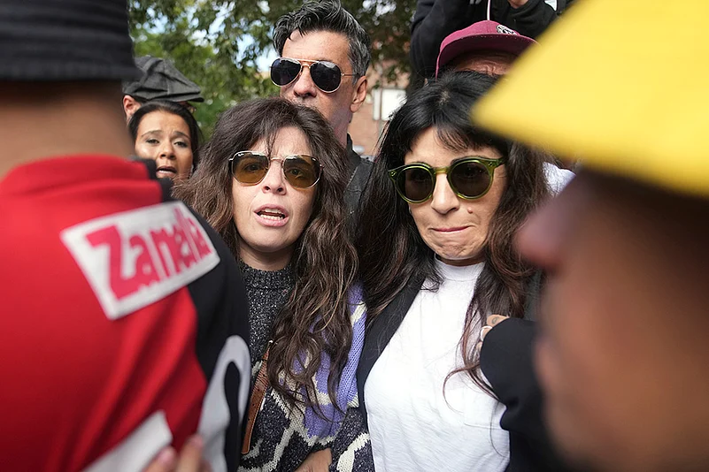 Argentina footballer Diego Maradona Doctors On Trial: Dalma and Yanina Maradona
