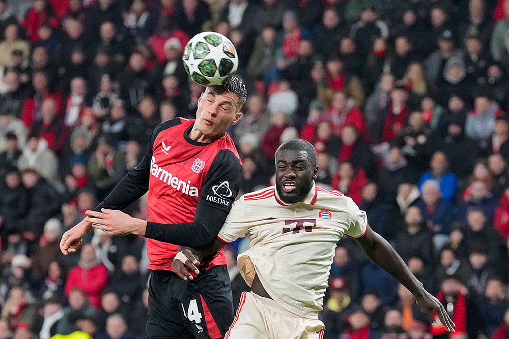 Germany Soccer Champions League: Bayern Munich vs Bayer Leverkusen
