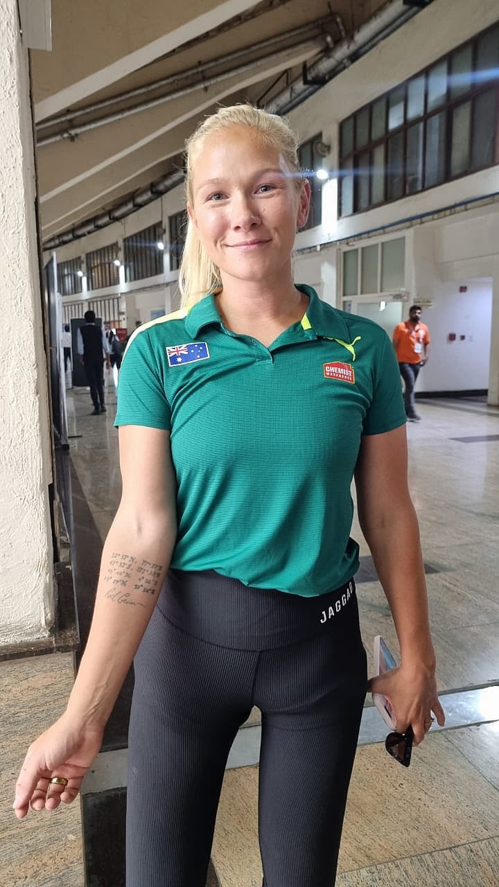 Vanessa Low New Delhi GP tattoos