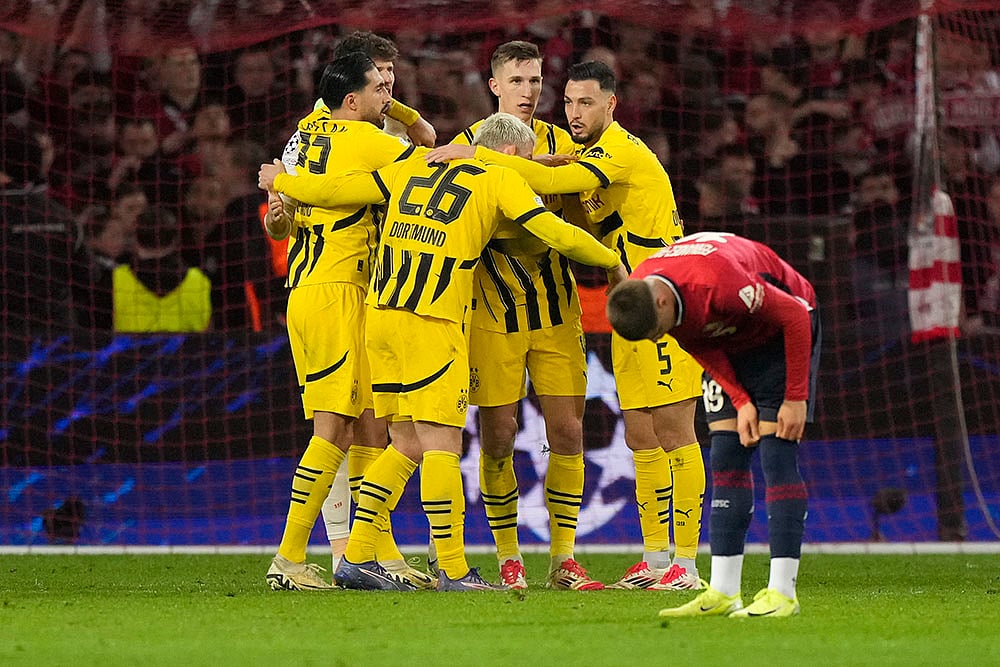 Champions League Soccer round of 16 second leg LOSC Lille vs Borussia Dortmund: 2
