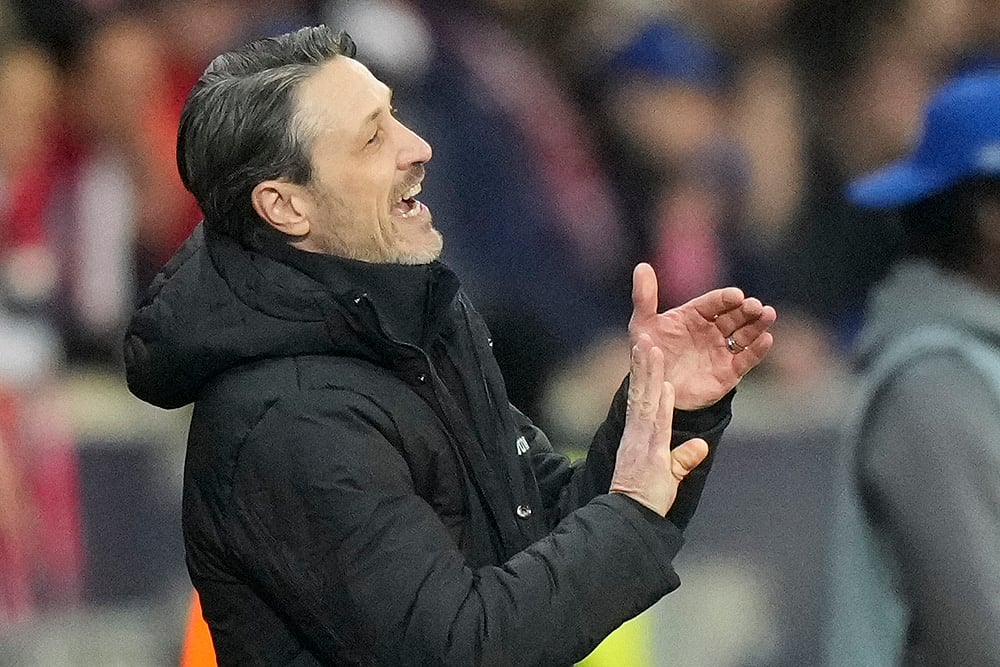 Champions League Soccer round of 16 second leg LOSC Lille vs Borussia Dortmund: Niko Kovac