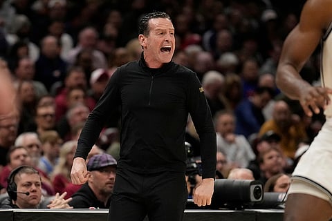 NBA 2024-25, Nets vs Cavaliers: Cleveland Cavaliers head coach Kenny Atkinson
