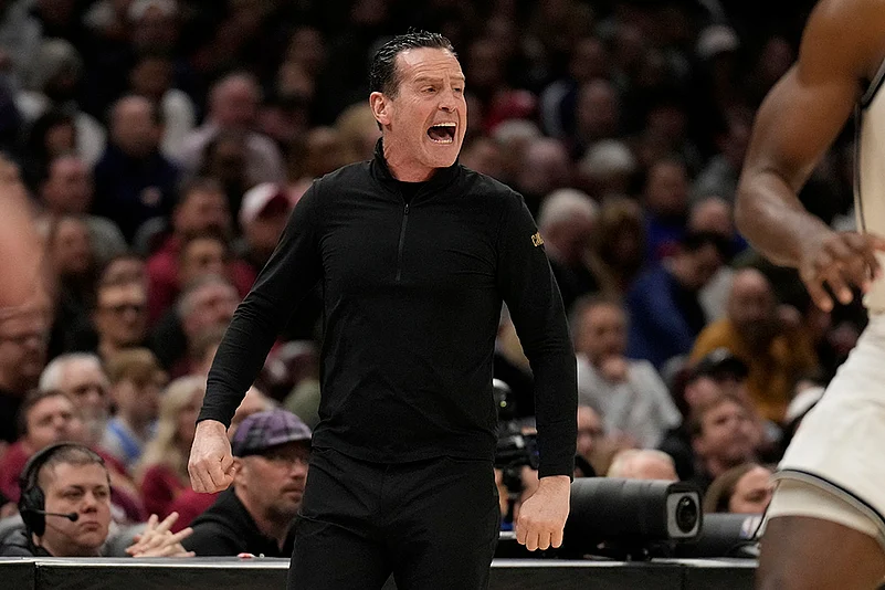 NBA Basketball game Cleveland Cavaliers vs Brooklyn Nets: Kenny Atkinson