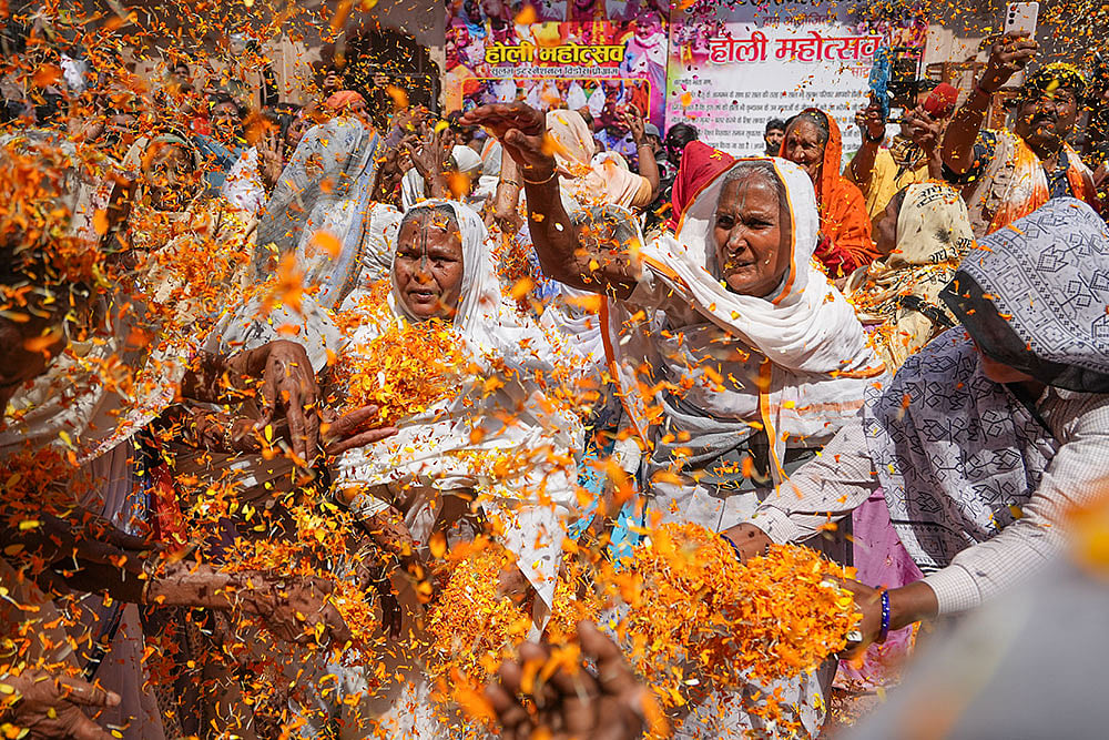 Widows Holi
