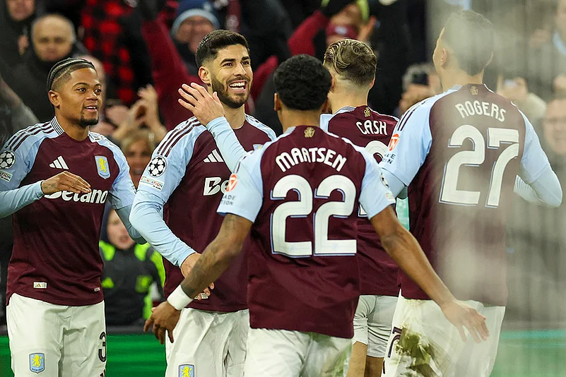 Champions League Soccer round of 16 second leg Aston Villa vs Club Brugge: Marco Asensio