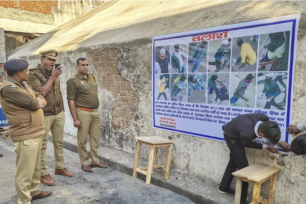 Posters in sambhal