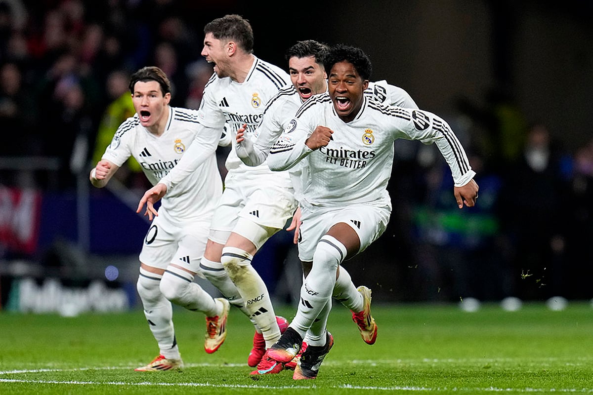 Champions League Soccer round of 16 second leg Atletico Madrid and Real Madrid: 1