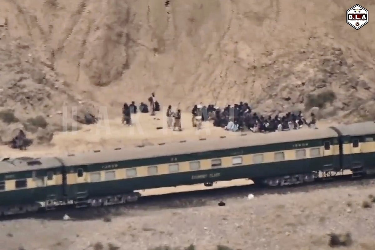 Pakistan train hijack by Baloch Liberation Army in Balochistan