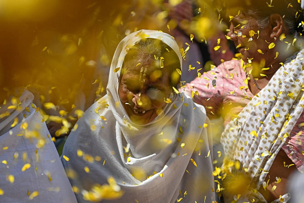 Widows Holi at Vrindavan 2025