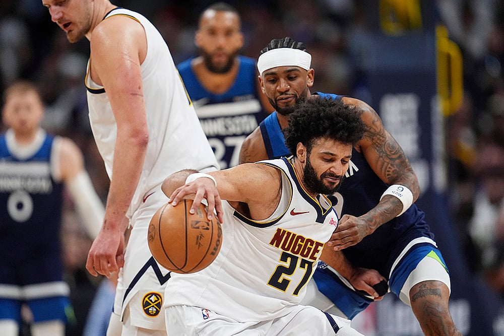 NBA Basketball game Minnesota Timberwolves vs Denver Nuggets: Jamal Murray