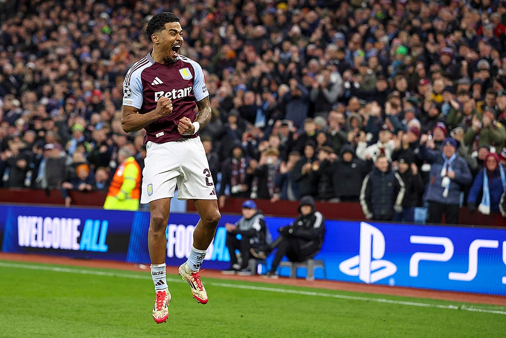 Champions League Soccer round of 16 second leg Aston Villa vs Club Brugge: Ian Maatsen