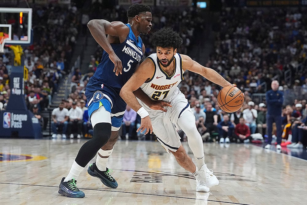 NBA Basketball game Minnesota Timberwolves vs Denver Nuggets: Anthony Edwards 