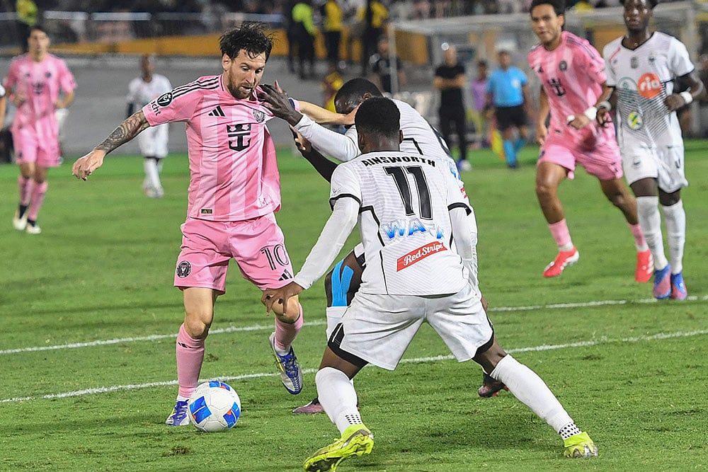 CONCACAF Jamaicas Cavalier vs Inter Miami Soccer_Lionel Mess