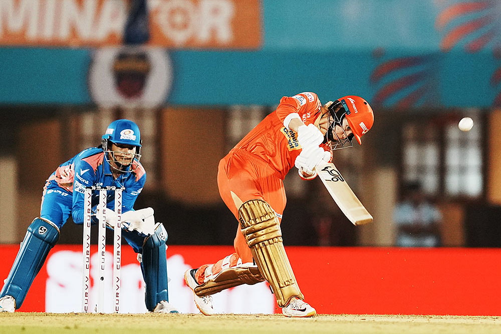 Womens Premier League (WPL) 2025 play-off Gujarat Giants and Mumbai Indians_Phoebe Litchfield