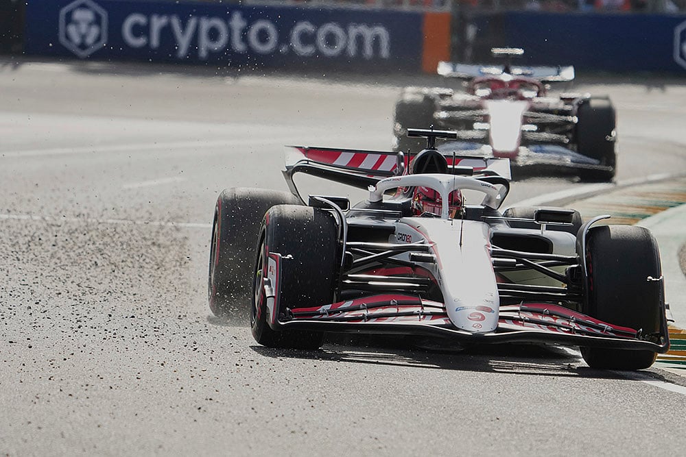 Australian Formula One Grand Prix Auro race 2025 at Albert Park_Haas driver Esteban Ocon