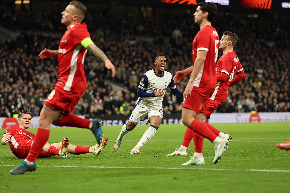 UEFA Europa League 2024-25 Tottenham Hotspur Vs AZ Alkmaar_Wilson Odobert 