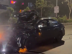 car accident in Gujarats Vadodara