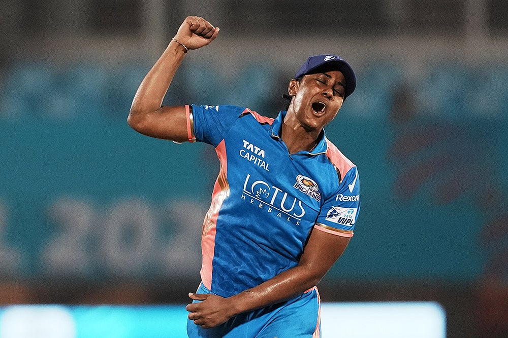 Womens Premier League (WPL) 2025 play-off Gujarat Giants and Mumbai Indians_Hayley Matthews