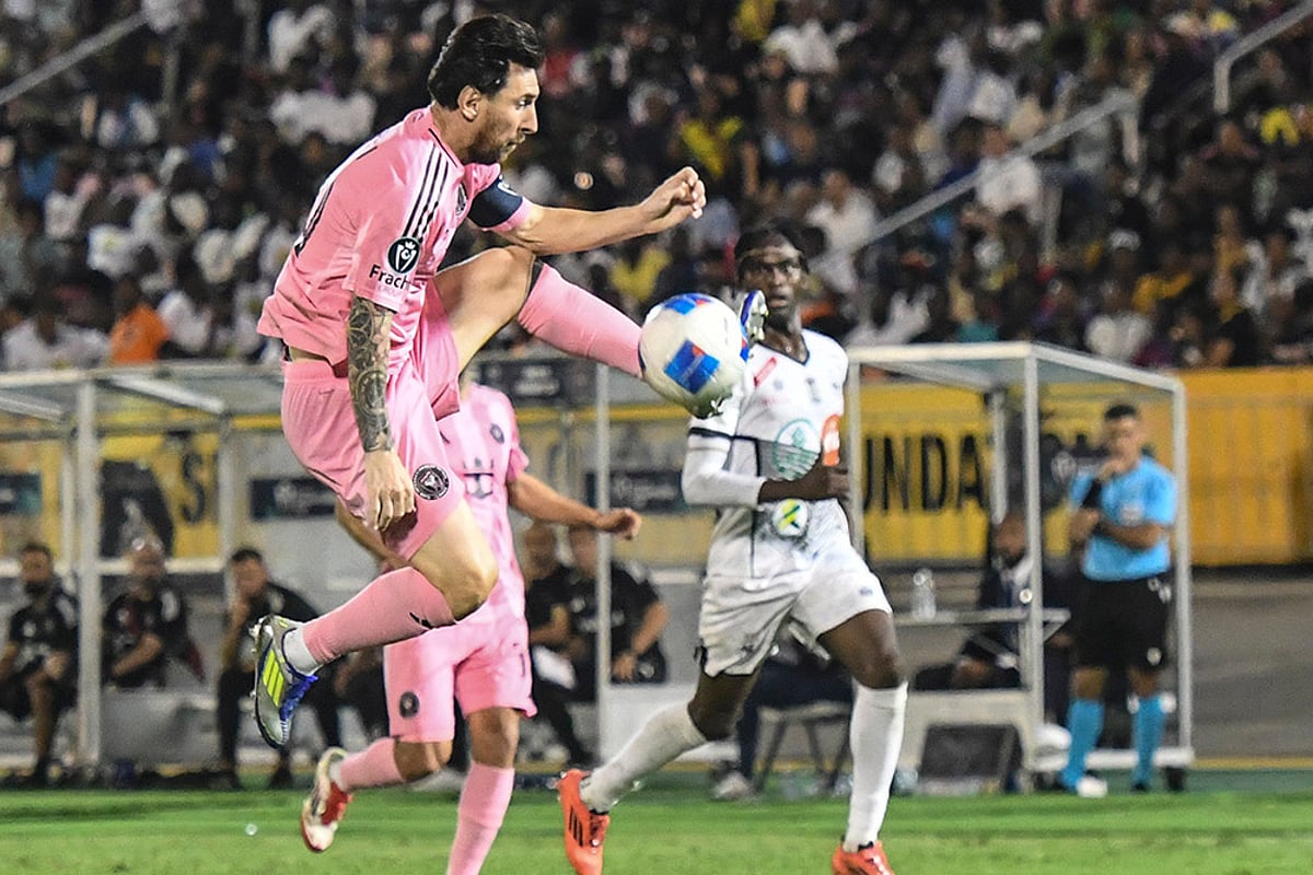 CONCACAF Jamaica's Cavalier vs Inter Miami Soccer_Lionel Messi