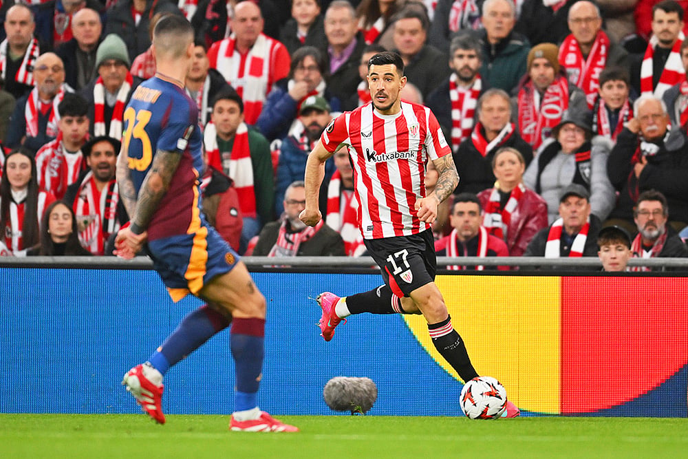Europa League 2024-25 soccer AS Roma vs Athletic Bilbao_Yuri Berchiche