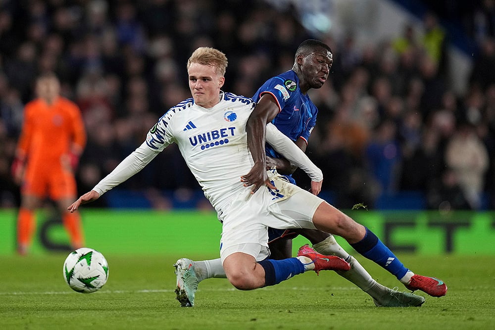 UEFA Conference League Chelsea Vs FC Copenhagen_Moises Caicedo