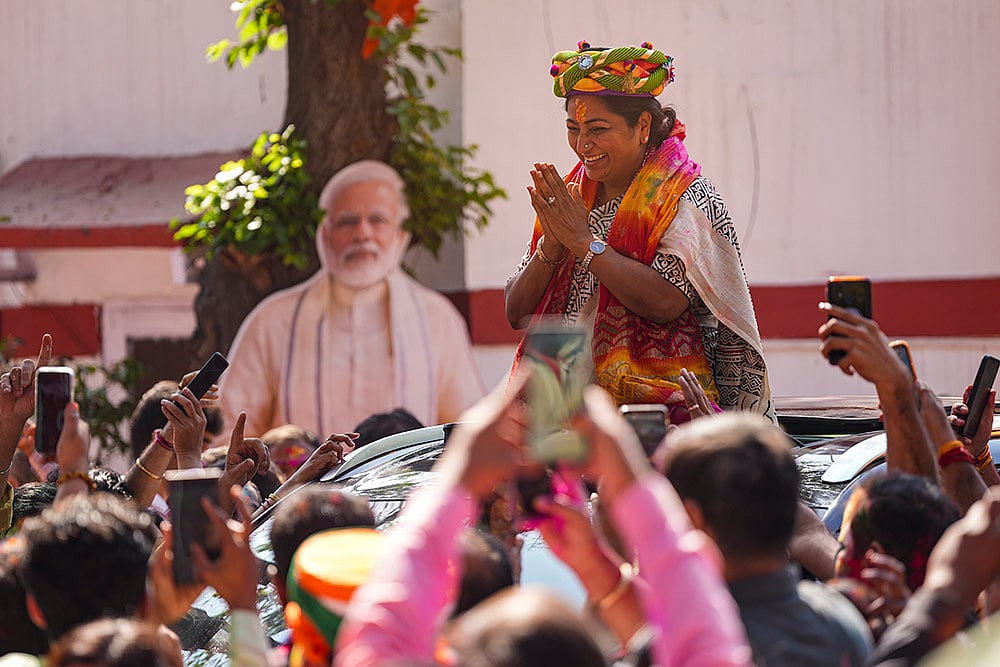 Holi celebrations at Delhi BJP office