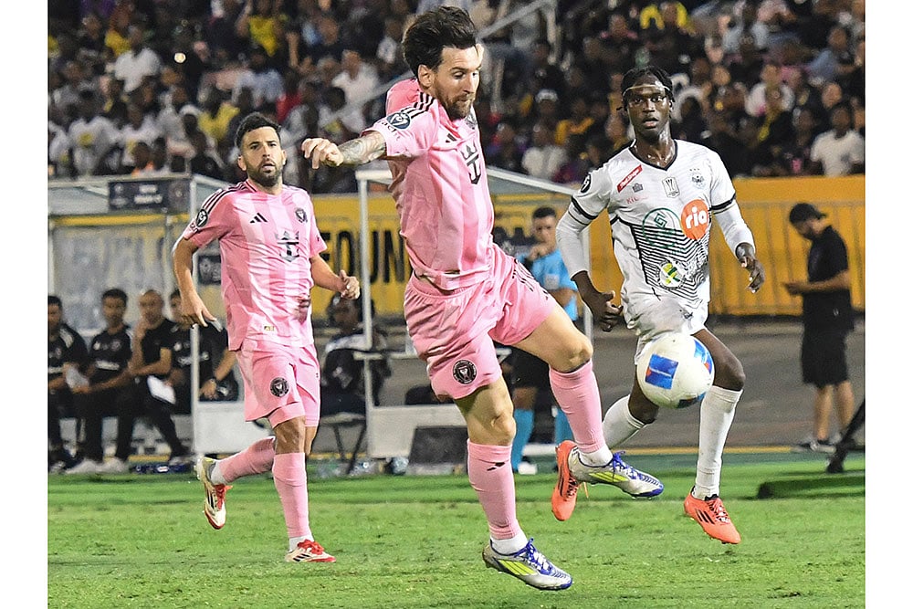 CONCACAF Jamaicas Cavalier vs Inter Miami Soccer_Lionel Messi 