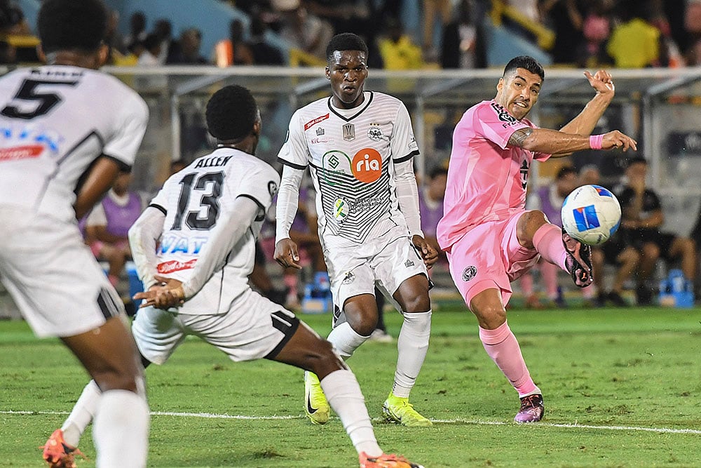 CONCACAF Jamaicas Cavalier vs Inter Miami Soccer_Luis Suarez