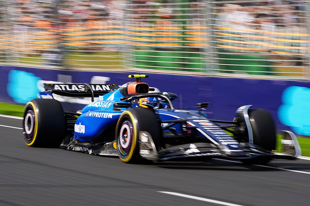 2025 Australian Formula One Grand Prix Auto racing at Albert Park_Williams driver Carlos Sainz
