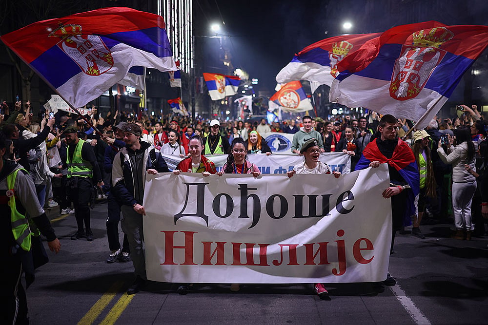 Serbia Political Unrest