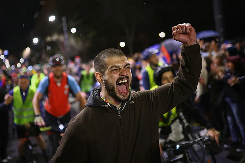 Serbia Political Unrest