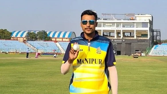 Bishworjit Konthoujam X northeast cricketer Manipur