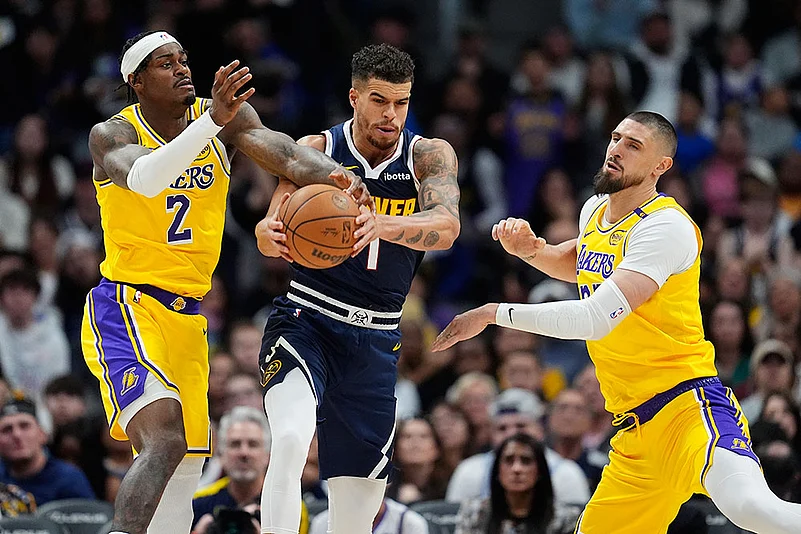 Basketball: Los Angeles Lakers vs Denver Nuggets