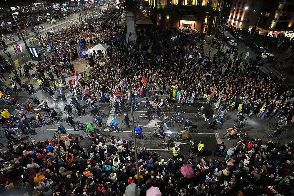 Serbia Protests
