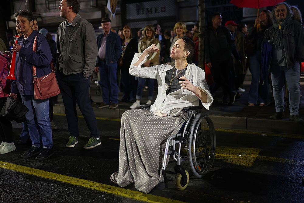 Student Led Protests Serbia