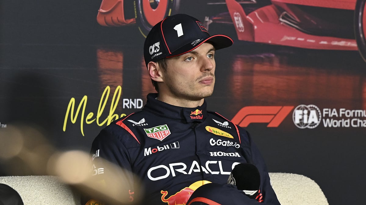 Max Verstappen at the Australian Grand Prix - null
