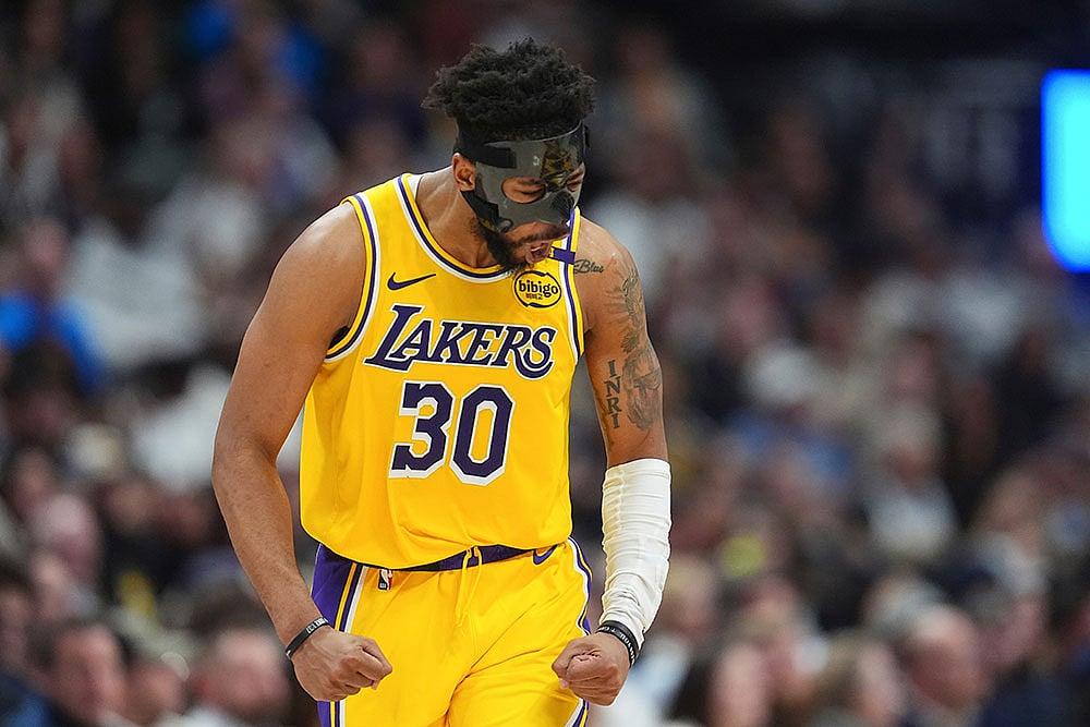 NBA Basketball: Denver Nuggets vs Los Angeles Lakers