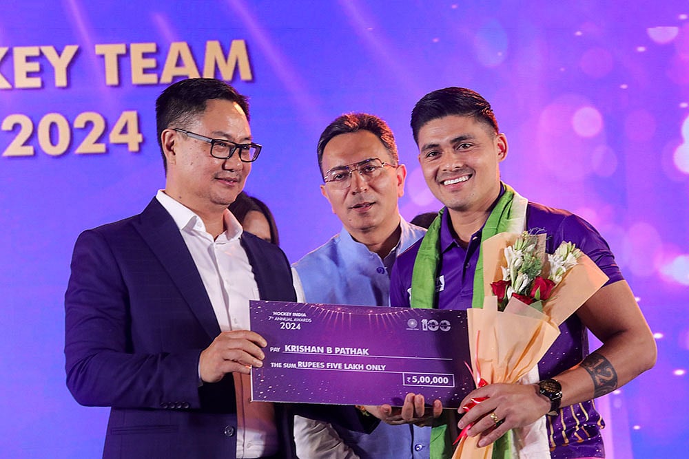 Hockey Indias Annual Awards Krishan B Pathak