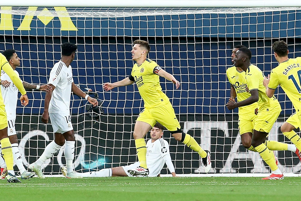 Spain soccer La Liga match Villarreal vs Real Madrid: Juan Foyth