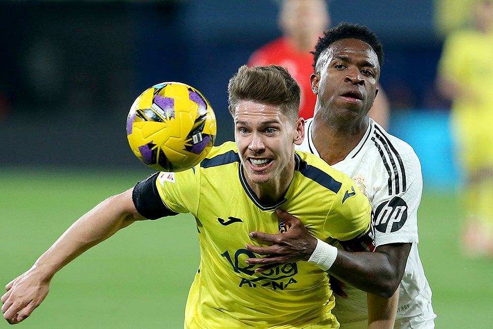Spain soccer La Liga match Villarreal vs Real Madrid: Vinicius Junior